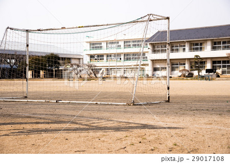 学校のサッカーゴール 29017108