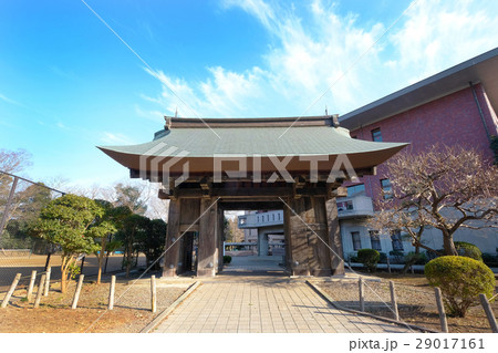 【日本100名城】水戸城 薬医門 29017161