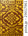 Golden Thai Traditional Art Flower (Lai Thai). 29017961