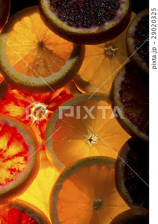 Abstract Background with Citrus-fruit of Orange Abstract Background with Citrus-fruit of Orange 29020325