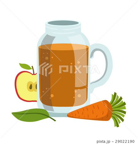 Apple And Carrot Smoothie, Non-Alcoholic Fresh Apple And Carrot Smoothie, Non-Alcoholic Fresh 29022190