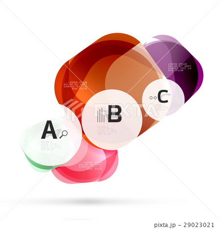 Vector glossy square elements 29023021