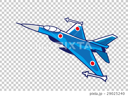 F 2 戦闘機のイラスト素材