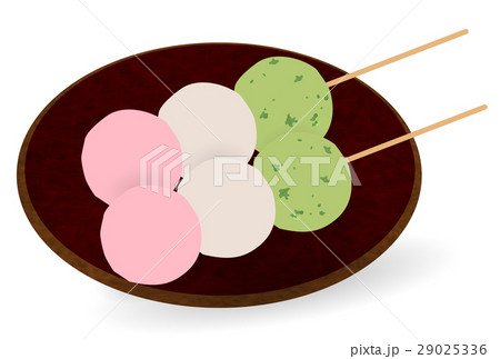 だんご 和菓子 春 アイコン のイラスト素材 29025336 Pixta