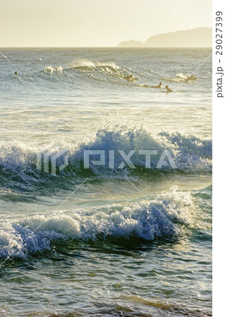 Surf at sunset at Ipanema 29027399