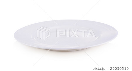 empty white plate on white background empty white plate on white background 29030519