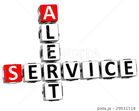 3D Alert Service Crossword 29031518