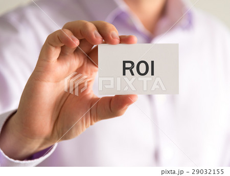 ROI Return On Investment message ROI Return On Investment message 29032155