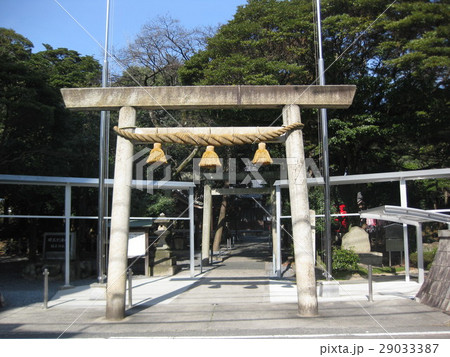 四日市　鵜森神社　鳥居 29033387