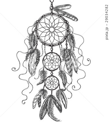 Dream Catcher Sketchのイラスト素材 Dream Catcher Sketchのイラスト素材