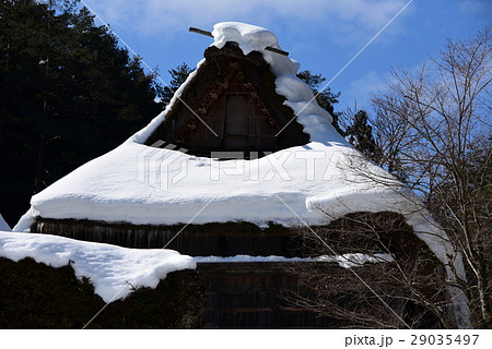 合掌造り　飛騨高山　飛騨の里 29035497