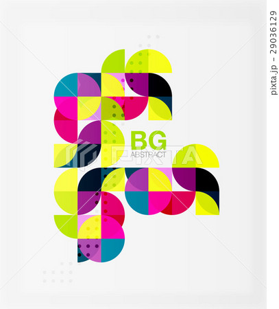 Abstract background of circle elements Abstract background of circle elements 29036129