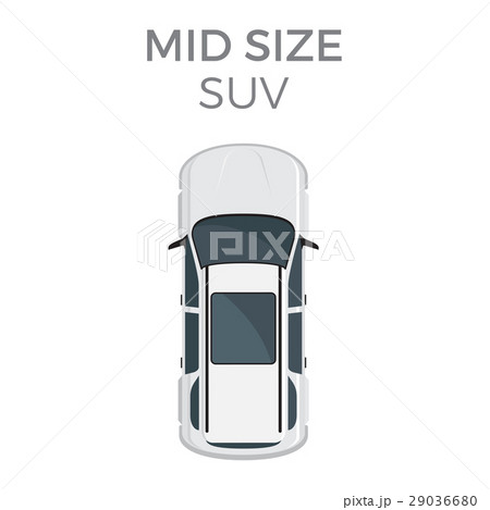 Mid sizeSUV Means of Transportation Isolated Mid sizeSUV Means of Transportation Isolated 29036680