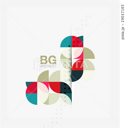 Vector circle abstract background 29037165