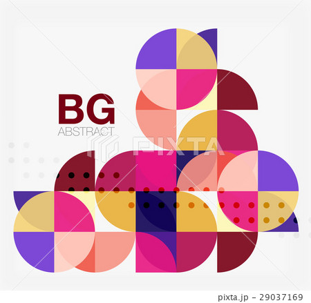 Circle banner background 29037169