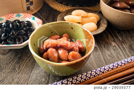 煮豆いろいろ 金時豆 黒豆 茶花豆 白花豆 豆類 煮豆いろいろ 金時豆 黒豆 茶花豆 白花豆 豆類 29039377