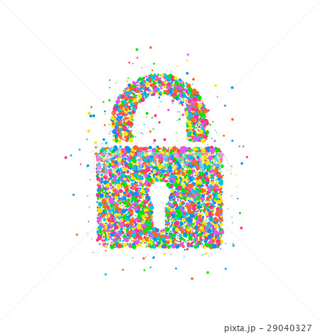 Lock Icon Abstract 29040327