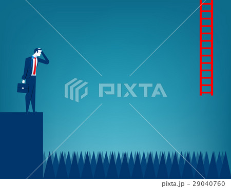 Businessman unable to advance 29040760