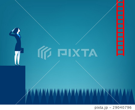 Businesswoman unable to advance 29040796