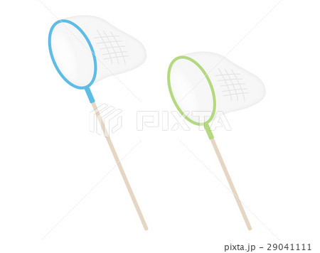 虫取り網のイラスト素材