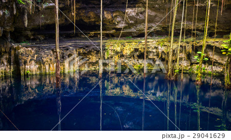 Cenote San Lorenzo Oxman near Valladolid, Mexico 29041629