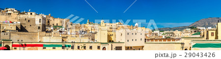 View of Fes Medina from Rcif Square, Morocco 29043426