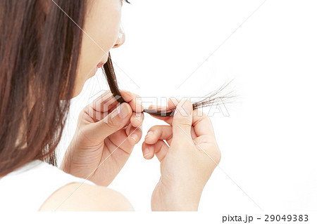 女性　枝毛 29049383