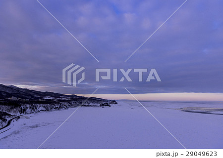 知床半島・ウトロの流氷原 29049623