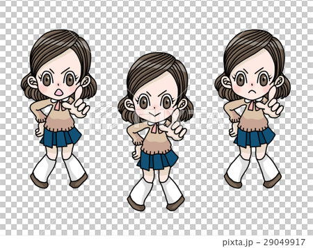 School girls high school student 29049917