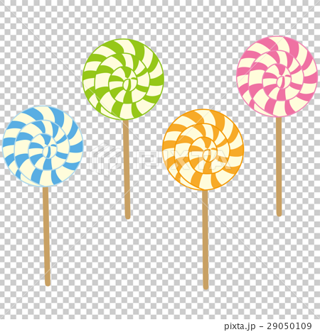 Pelopo Candy 4 Colors Stock Illustration
