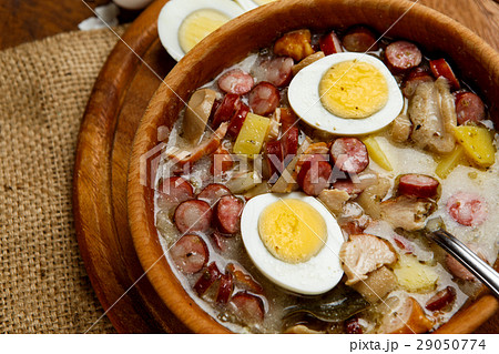 Traditional polish Easter soup Zurek Traditional polish Easter soup Zurek 29050774