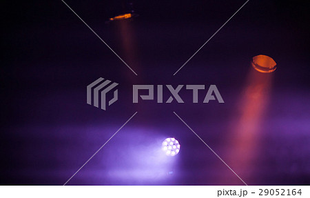 Colorful scenic spot lights in dark Colorful scenic spot lights in dark 29052164
