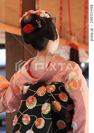 舞妓後姿 29055498