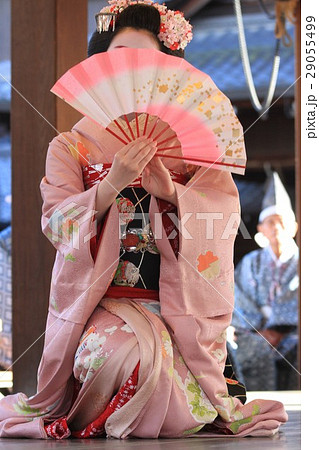 京扇堂 舞扇子 演目藤娘 厳しかっ 日本舞踊 和装着物 伝統工芸