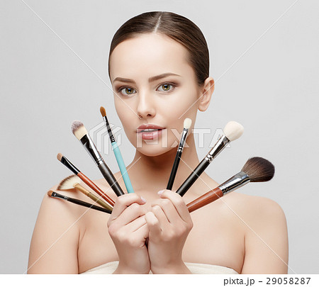 Beautiful Woman with Clean Fresh Skin Beautiful Woman with Clean Fresh Skin 29058287