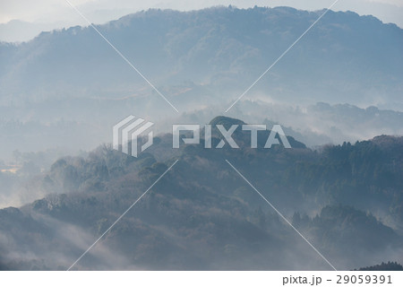 九十九谷 早朝風景 (千葉県君津市鹿野山) 2017年3月撮影 九十九谷 早朝風景 (千葉県君津市鹿野山) 2017年3月撮影 29059391