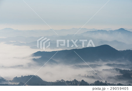 九十九谷 早朝風景 (千葉県君津市鹿野山) 2017年3月撮影 九十九谷 早朝風景 (千葉県君津市鹿野山) 2017年3月撮影 29059405