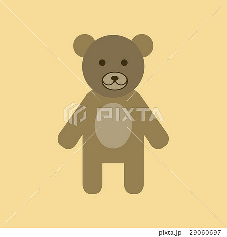 flat icon stylish background cartoon bear flat icon stylish background cartoon bear 29060697