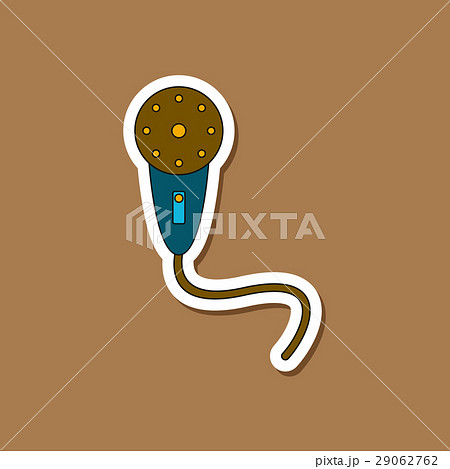 paper sticker on stylish background Kids toy 29062762