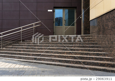 Entrance in modern building. 29063911