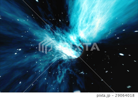 Star Warp or Hyperspace, abstract speed tunnel 29064018