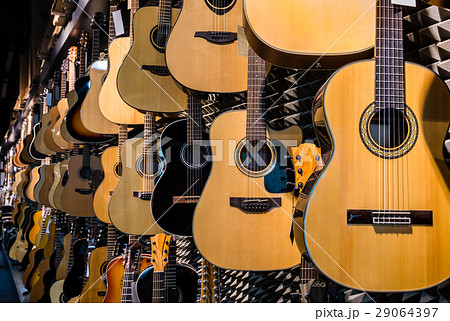 Guitars in Shop 29064397
