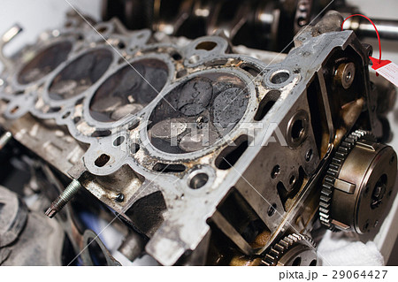 Engine valve car maintenance. A deposit on a Engine valve car maintenance. A deposit on a 29064427