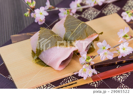 和・春イメージ~(関東風)桜餅~ 和・春イメージ~(関東風)桜餅~ 29065522