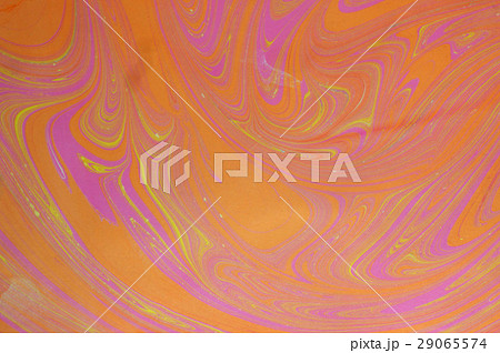 マーブリング(カラー墨流し) 29065574