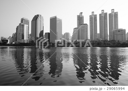 Landscape in Ratchadaphisek Road, Bangkok（バンコクの景観） 29065994