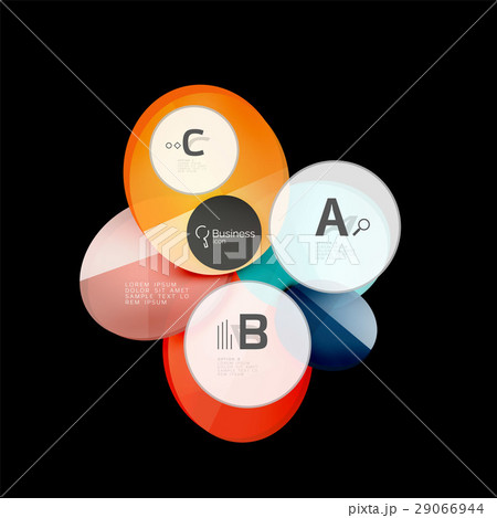 Geometrical abstract infographics banner template 29066944