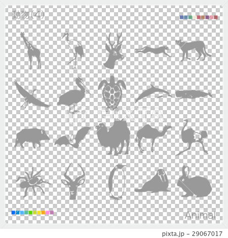 動物 シルエット 動物 シルエット 29067017