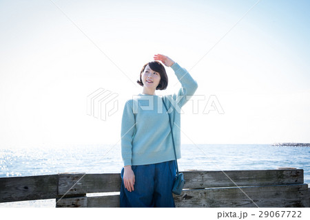観光 女性 観光 女性 29067722