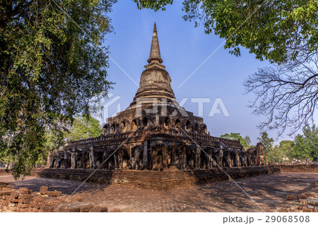 at Wat Chang Lom at Si Satchanalai Historical Park 29068508